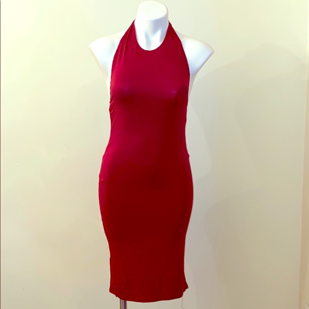 Backless Midi Dress - Picture 2 of 4